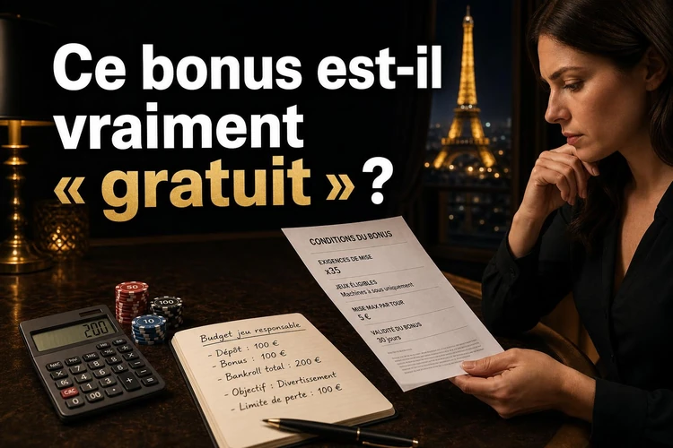 Ce bonus est-il vraiment « gratuit »?