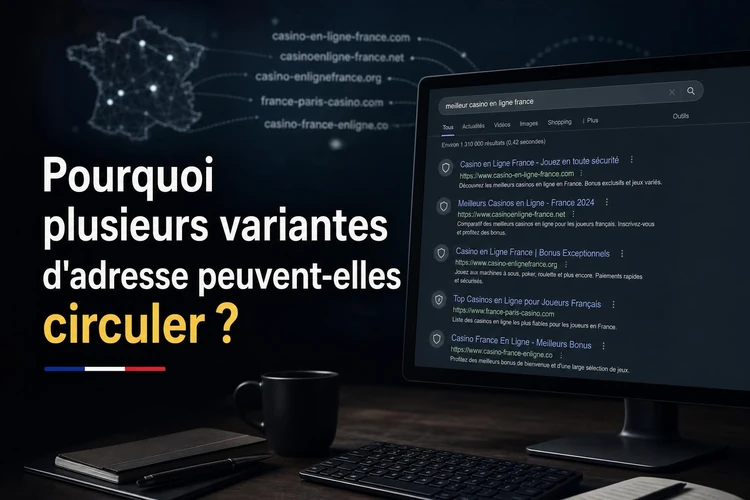 Pourquoi plusieurs variantes d'adresse peuvent-elles circuler?